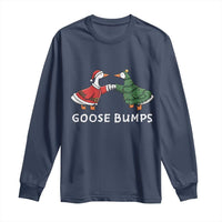 Christmas Goose Bumps Holiday Season Long Sleeve Shirt - Wonder Print Shop