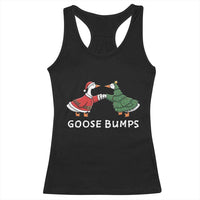 Christmas Goose Bumps Holiday Season Racerback Tank Top - Wonder Print Shop