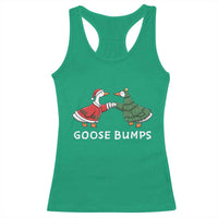 Christmas Goose Bumps Holiday Season Racerback Tank Top - Wonder Print Shop