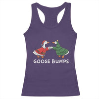 Christmas Goose Bumps Holiday Season Racerback Tank Top - Wonder Print Shop