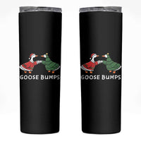 Christmas Goose Bumps Holiday Season Skinny Tumbler - Wonder Print Shop
