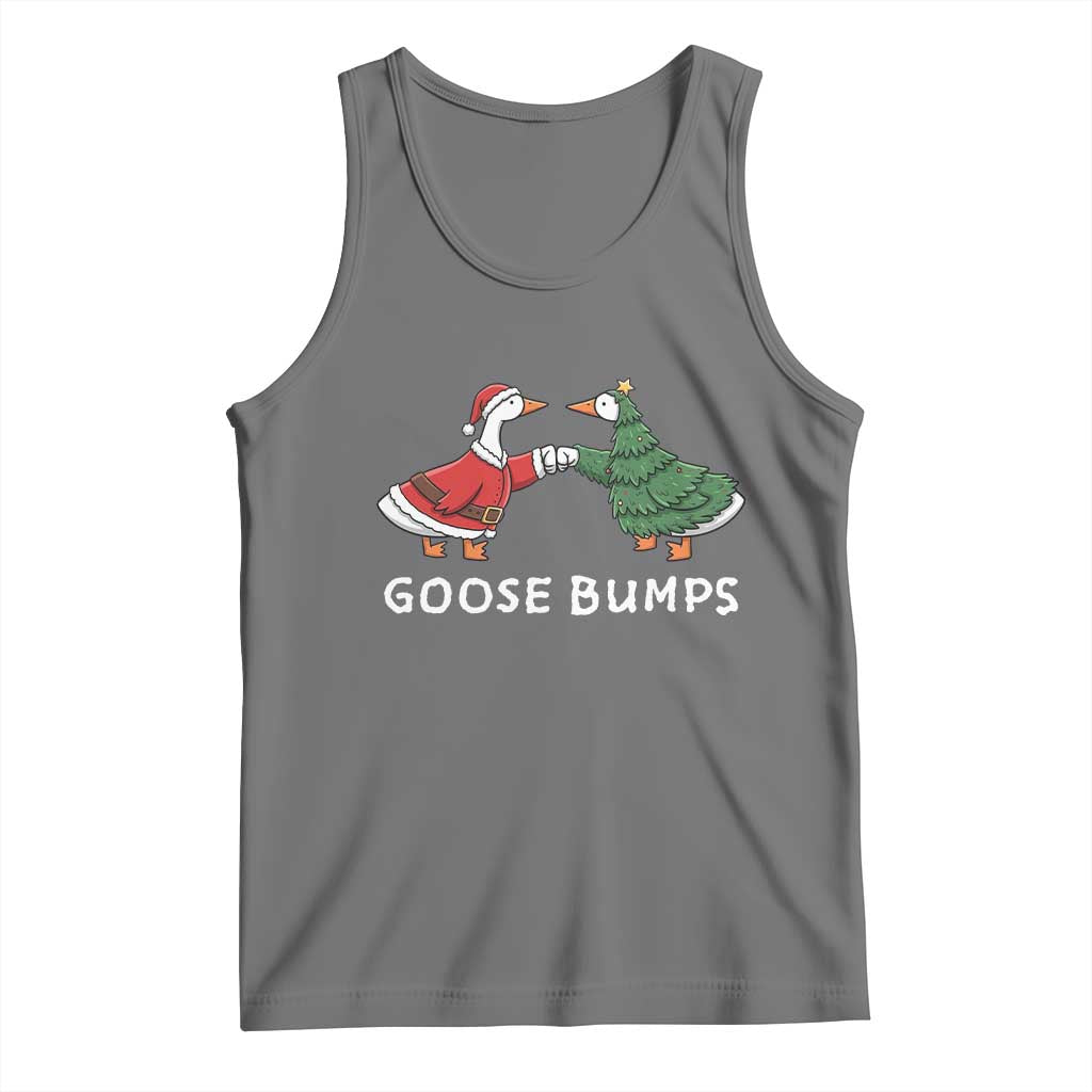 Christmas Goose Bumps Holiday Season Tank Top - Wonder Print Shop