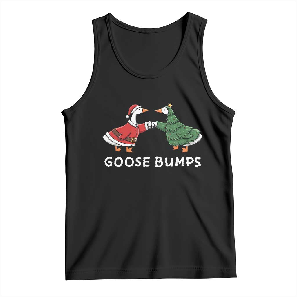 Christmas Goose Bumps Holiday Season Tank Top - Wonder Print Shop