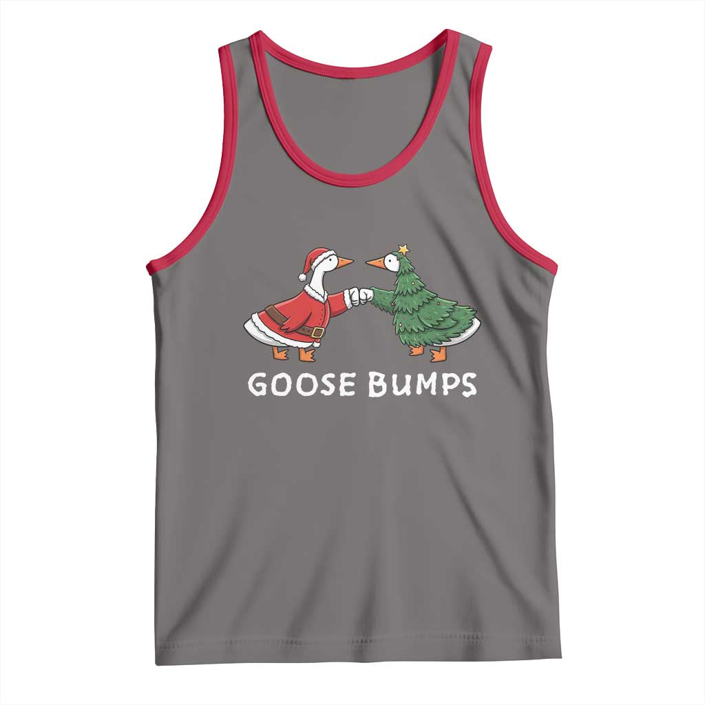 Christmas Goose Bumps Holiday Season Tank Top - Wonder Print Shop