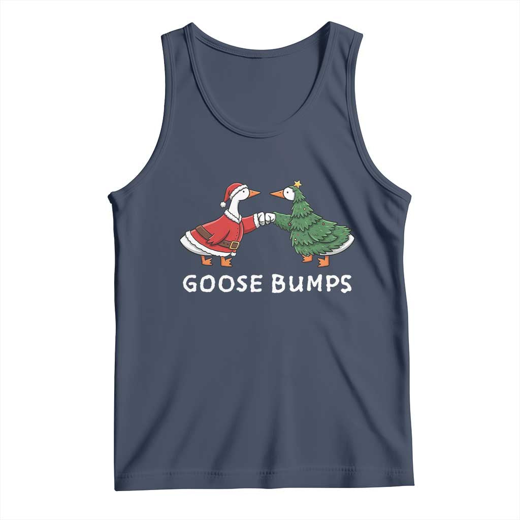 Christmas Goose Bumps Holiday Season Tank Top - Wonder Print Shop