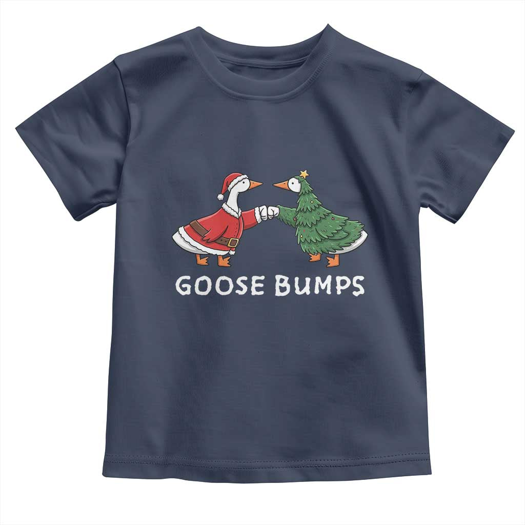 Christmas Goose Bumps Holiday Season Toddler T Shirt - Wonder Print Shop