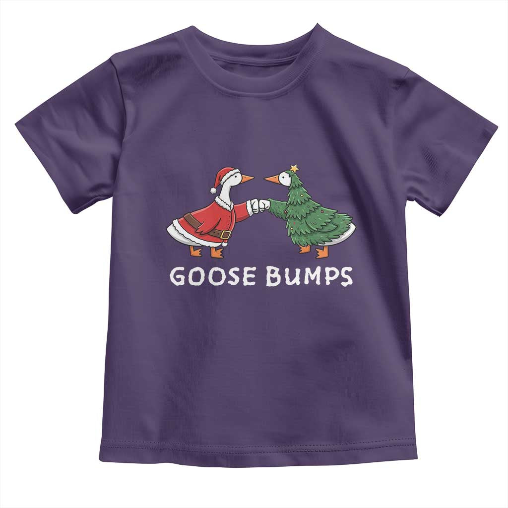Christmas Goose Bumps Holiday Season Toddler T Shirt - Wonder Print Shop