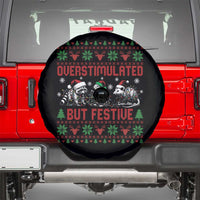 Possum Christmas Spare Tire Cover Funny Overstimulated But Festive - Wonder Print Shop