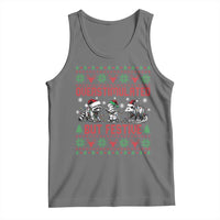 Possum Christmas Tank Top Funny Overstimulated But Festive - Wonder Print Shop