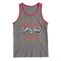 Possum Christmas Tank Top Funny Overstimulated But Festive - Wonder Print Shop