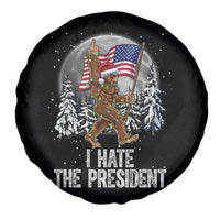 Funny Bigfoot Christmas Political Meme Spare Tire Cover I Hate The President - Wonder Print Shop