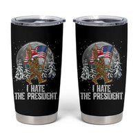 Funny Bigfoot Christmas Political Meme Tumbler Cup I Hate The President - Wonder Print Shop