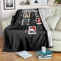 Funny Political Christmas Throw Blanket Old Hat New Hat - Wonder Print Shop