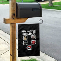 Funny Political Christmas Garden Flag Old Hat New Hat - Wonder Print Shop