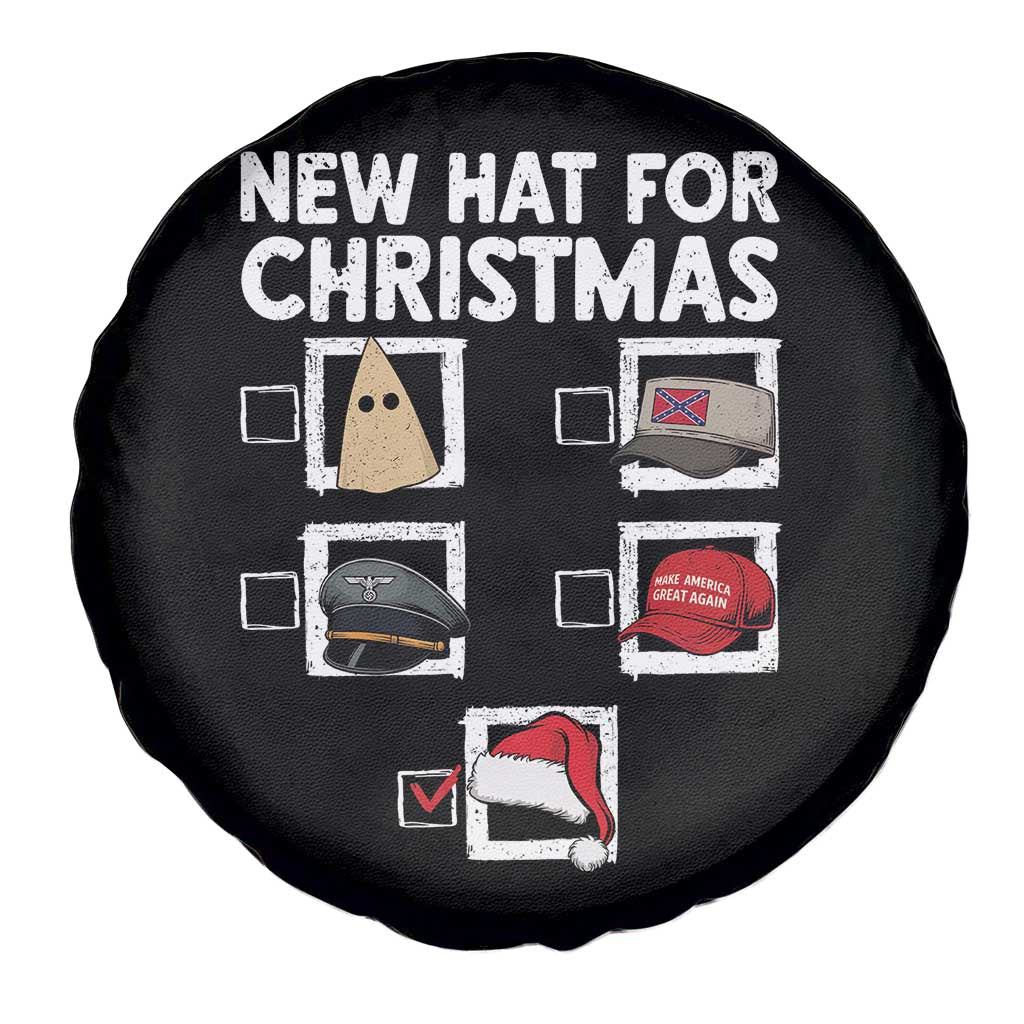 Funny Political Christmas Spare Tire Cover Old Hat New Hat - Wonder Print Shop