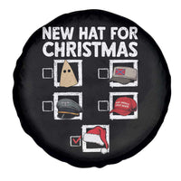 Funny Political Christmas Spare Tire Cover Old Hat New Hat - Wonder Print Shop