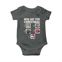 Funny Political Christmas Baby Onesie Old Hat New Hat - Wonder Print Shop