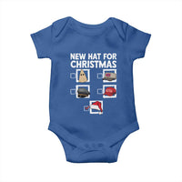 Funny Political Christmas Baby Onesie Old Hat New Hat - Wonder Print Shop
