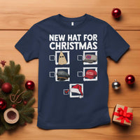 Funny Political Christmas T Shirt Old Hat New Hat - Wonder Print Shop