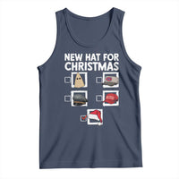 Funny Political Christmas Tank Top Old Hat New Hat - Wonder Print Shop