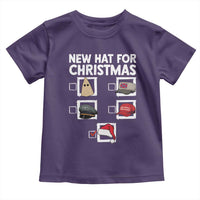 Funny Political Christmas Toddler T Shirt Old Hat New Hat - undefined