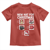 Funny Political Christmas Toddler T Shirt Old Hat New Hat - undefined