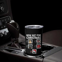 Funny Political Christmas Tumbler Cup Old Hat New Hat - Wonder Print Shop