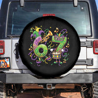 67 Mardi Gras Meme Spare Tire Cover Funny Six Seven Carnival Party