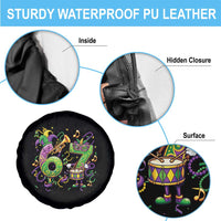 67 Mardi Gras Meme Spare Tire Cover Funny Six Seven Carnival Party