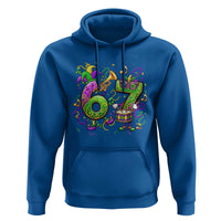 67 Mardi Gras Meme Hoodie Funny Six Seven Carnival Party