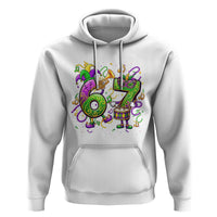67 Mardi Gras Meme Hoodie Funny Six Seven Carnival Party