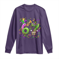 67 Mardi Gras Meme Long Sleeve Shirt Funny Six Seven Carnival Party