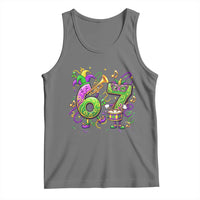 67 Mardi Gras Meme Tank Top Funny Six Seven Carnival Party