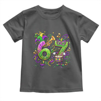67 Mardi Gras Meme Toddler T Shirt Funny Six Seven Carnival Party