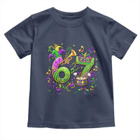 67 Mardi Gras Meme Toddler T Shirt Funny Six Seven Carnival Party