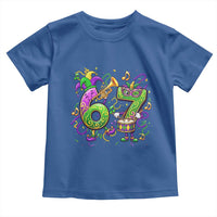67 Mardi Gras Meme Toddler T Shirt Funny Six Seven Carnival Party