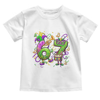 67 Mardi Gras Meme Toddler T Shirt Funny Six Seven Carnival Party