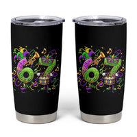 67 Mardi Gras Meme Tumbler Cup Funny Six Seven Carnival Party