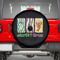 Funny Mardi Gras Animal Spare Tire Cover Alligator Crawfish Goose New Orleans Louisiana