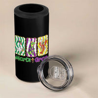 Funny Mardi Gras Animal 4 in 1 Can Cooler Tumbler Alligator Crawfish Goose New Orleans Louisiana