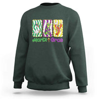 Funny Mardi Gras Animal Sweatshirt Alligator Crawfish Goose New Orleans Louisiana
