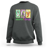 Funny Mardi Gras Animal Sweatshirt Alligator Crawfish Goose New Orleans Louisiana