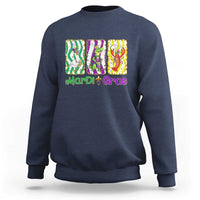 Funny Mardi Gras Animal Sweatshirt Alligator Crawfish Goose New Orleans Louisiana