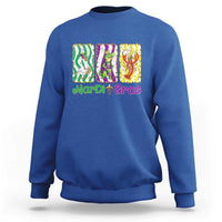 Funny Mardi Gras Animal Sweatshirt Alligator Crawfish Goose New Orleans Louisiana