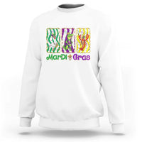 Funny Mardi Gras Animal Sweatshirt Alligator Crawfish Goose New Orleans Louisiana