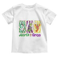 Funny Mardi Gras Animal Toddler T Shirt Alligator Crawfish Goose New Orleans Louisiana