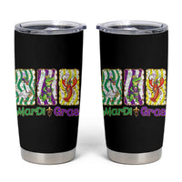 Funny Mardi Gras Animal Tumbler Cup Alligator Crawfish Goose New Orleans Louisiana