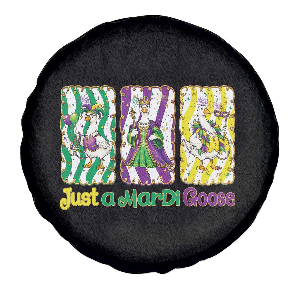 Mardi Gras Goose Spare Tire Cover Just A Mardi Goose