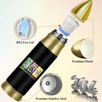 Mardi Gras Goose Bullet Tumbler Just A Mardi Goose
