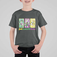 Mardi Gras Goose T Shirt For Kid Just A Mardi Goose